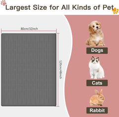 Goldleaf silicone pet mat close-up showing waterproof easy-clean surface