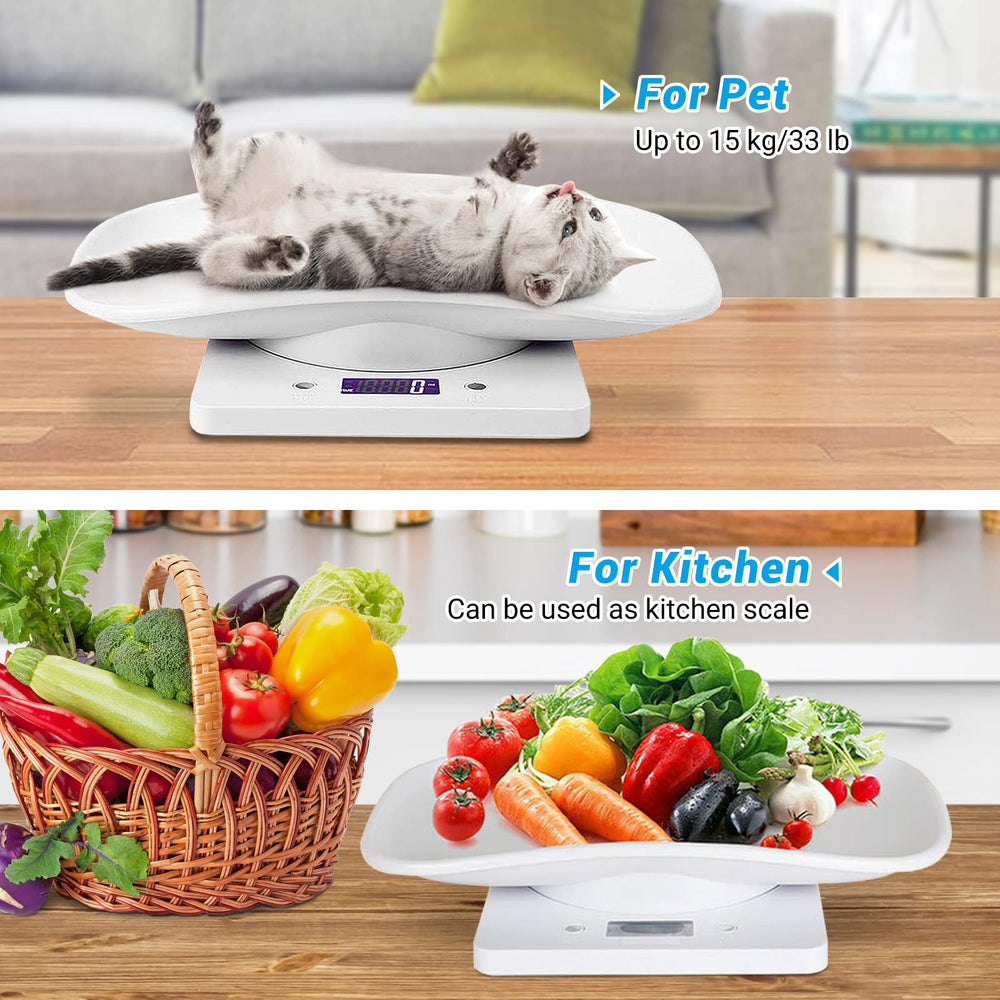 Goldmeet ABS tray enables quick cleaning after feeding and measurement.