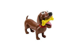 Goliath Doggie Doo dog figure in action invites light-hearted competition.