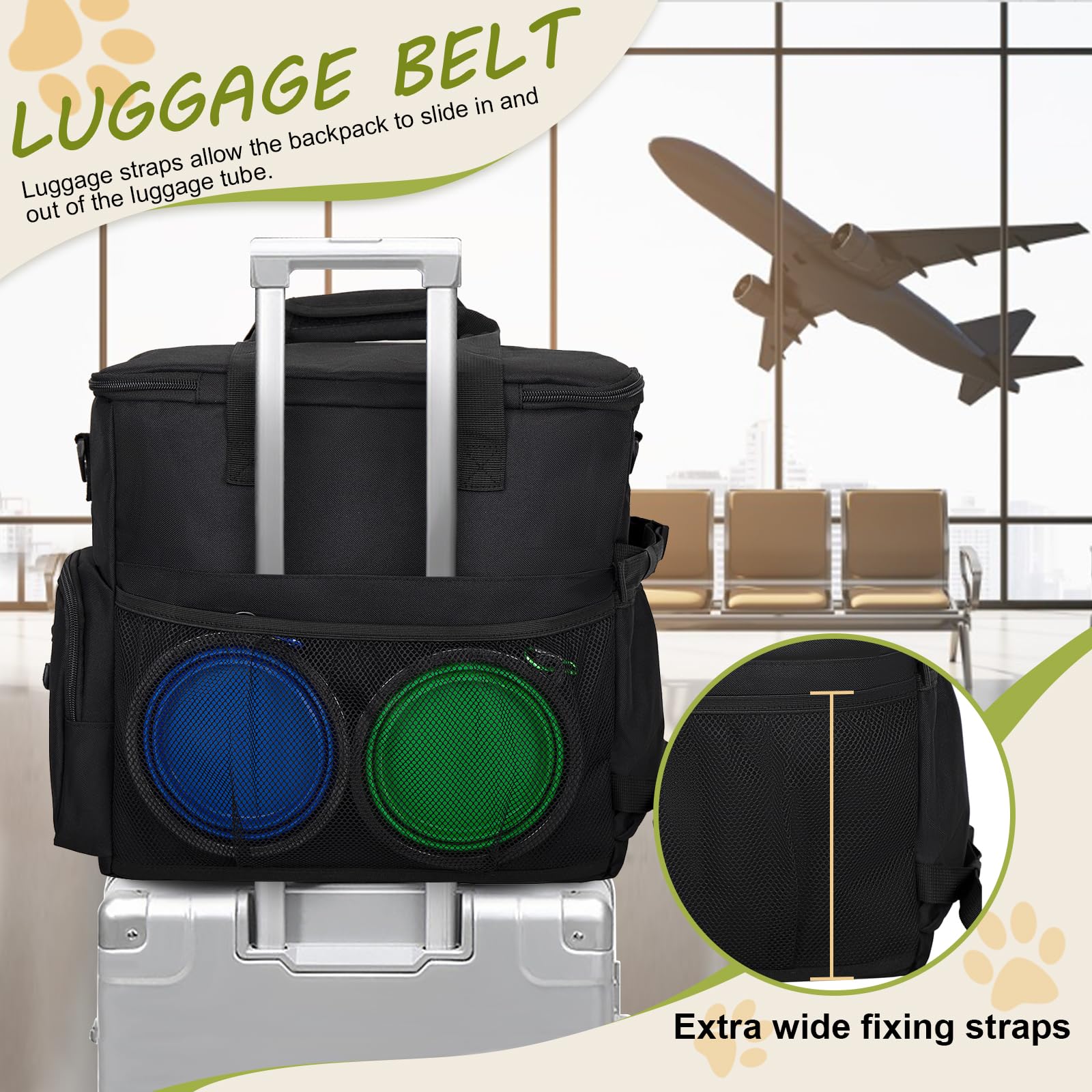 Goloni multi-pocket organizer illustrating roomy interior and pockets