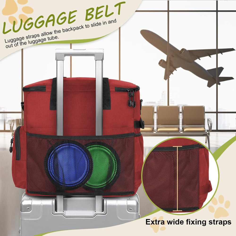 Goloni multi-pocket organizer showcases smart storage for pet essentials.