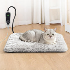 GOLOPET cat heating pad 17x13 full view shows generous warmth area for pets.