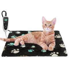 GOLOPET cat heating pad with smart thermostat switch for customizable warmth