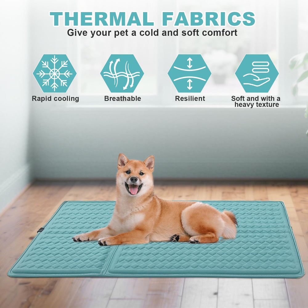 GOLOPET Teslin mesh closeup highlights breathable structure and cooling efficiency