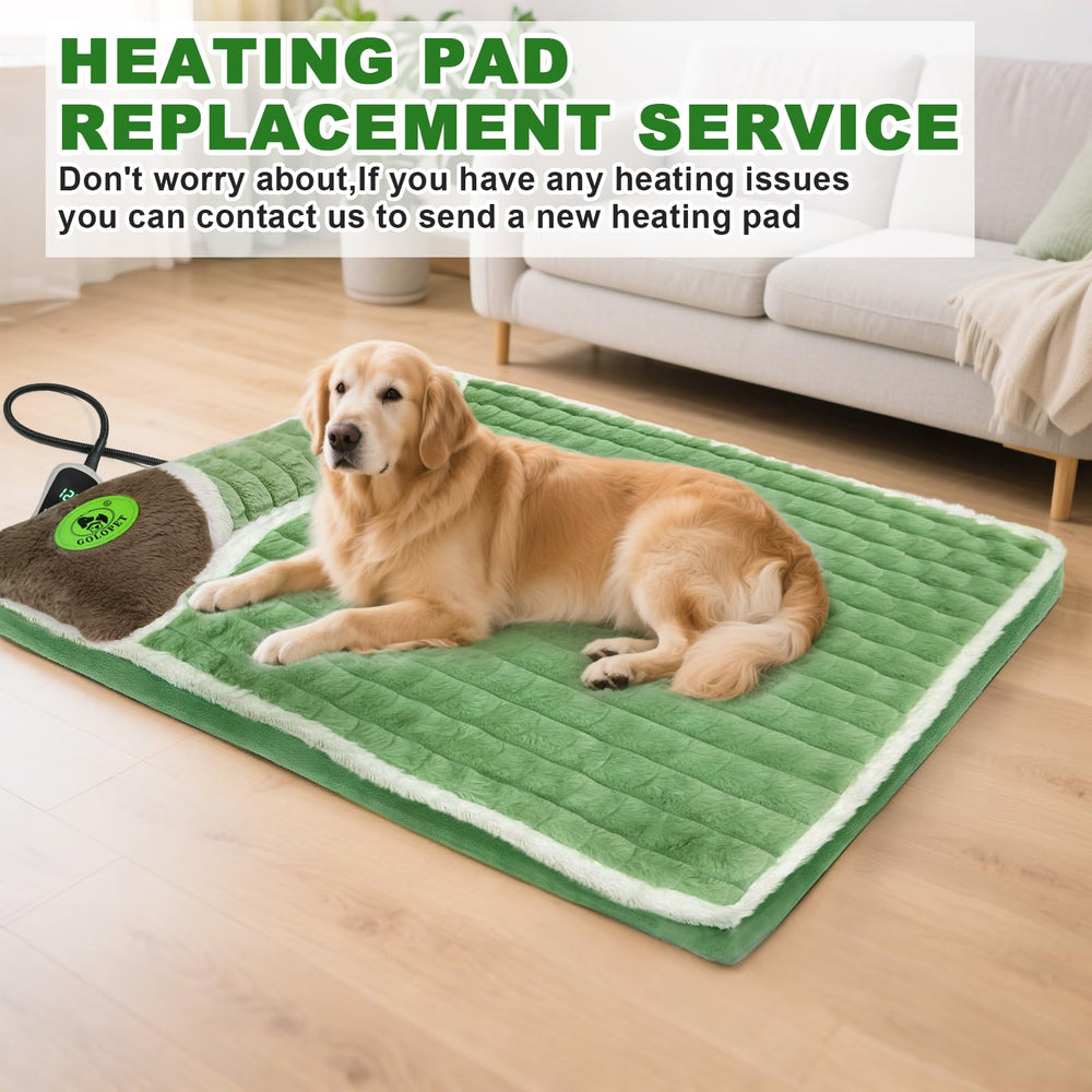 GOLOPET waterproof cover enables quick wipe-clean cleanup.