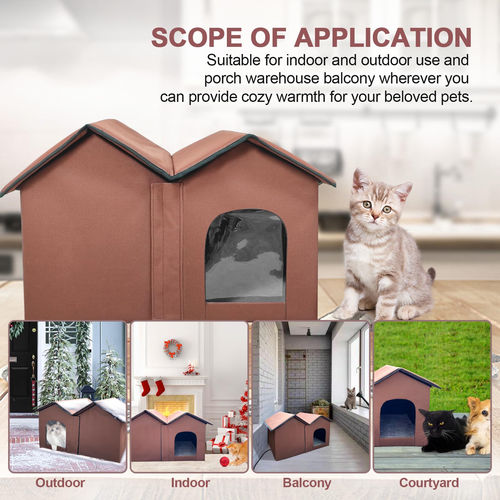 GOLOPET escape door offers quick egress while preserving interior warmth