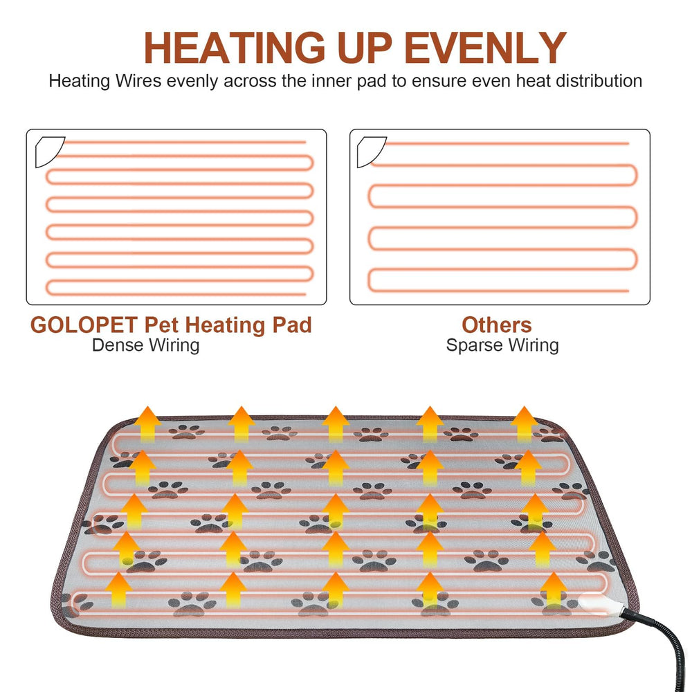 GOLOPET one-year warranty offers post-purchase support.