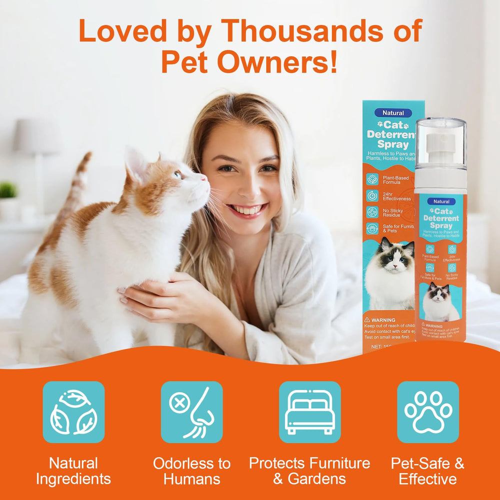 GOLRISEN Cat Deterrent Spray furniture protection in action for upholstery care