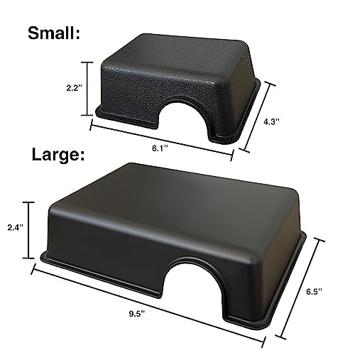 Gondola Geckos reptile hide cave large front view shows durable plastic design
