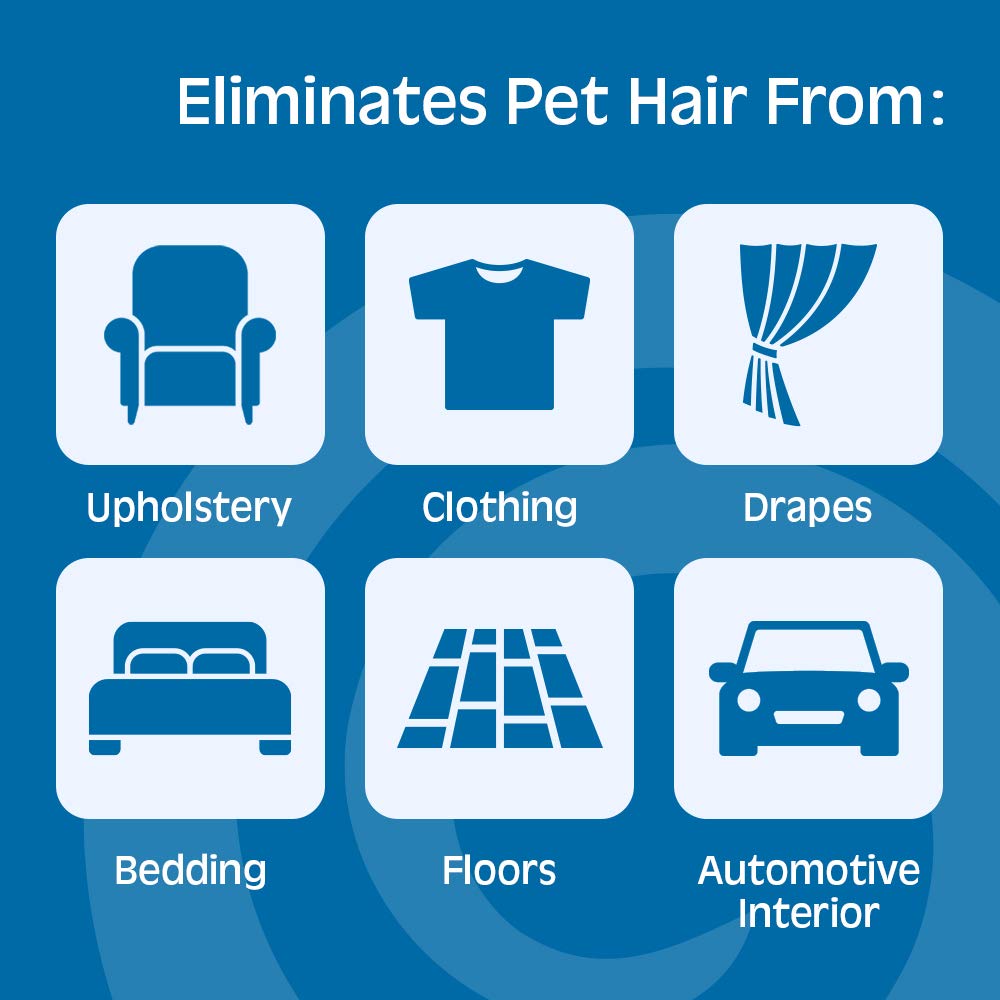 Gonzo Pet Hair Remover 2-Pack in a small apartment for tight spaces