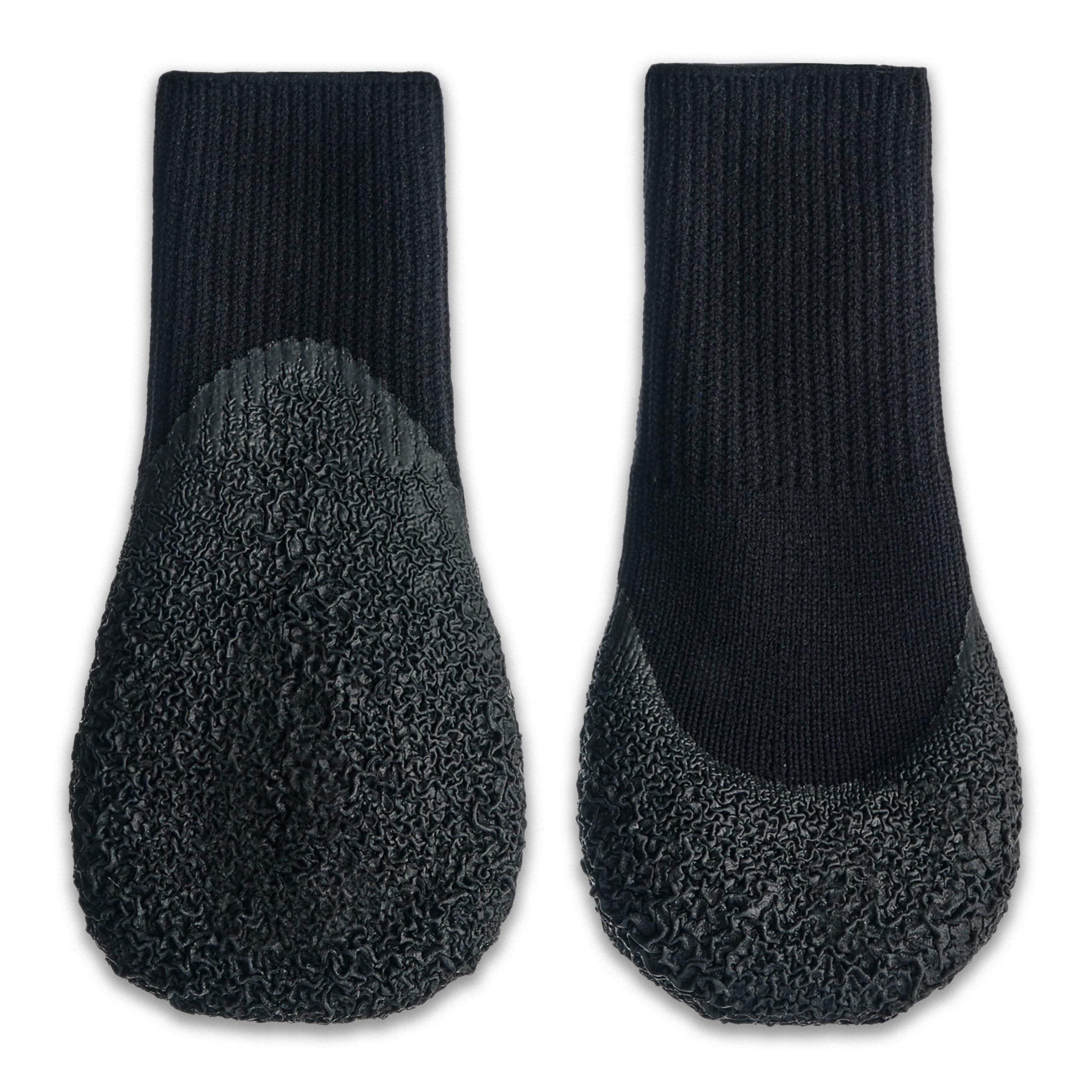 Goo-eez Lites Black 2XL front view shows snug, flexible fit for active dogs.