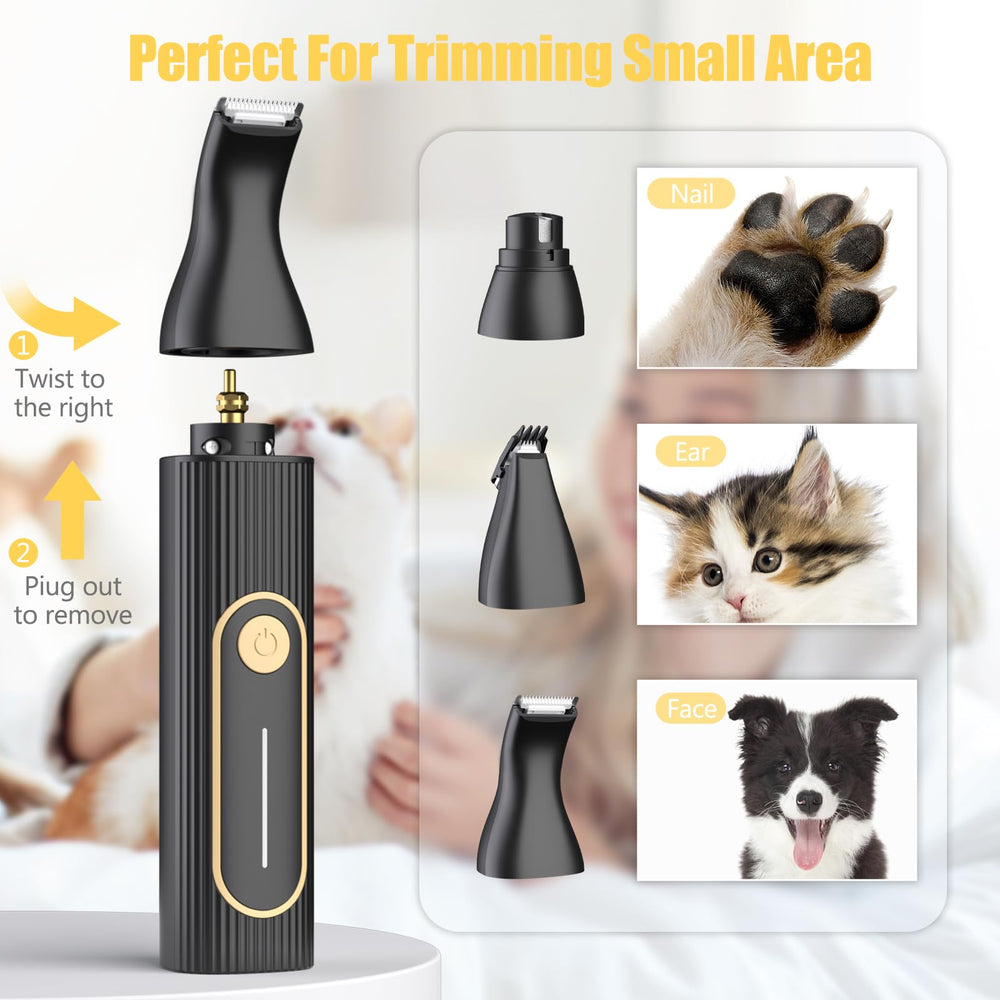 Gooad clipper cleaning brush and oil with dual chargers for maintenance