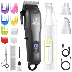Gooad dog clippers kit complete home grooming for gentle, stress-free sessions.