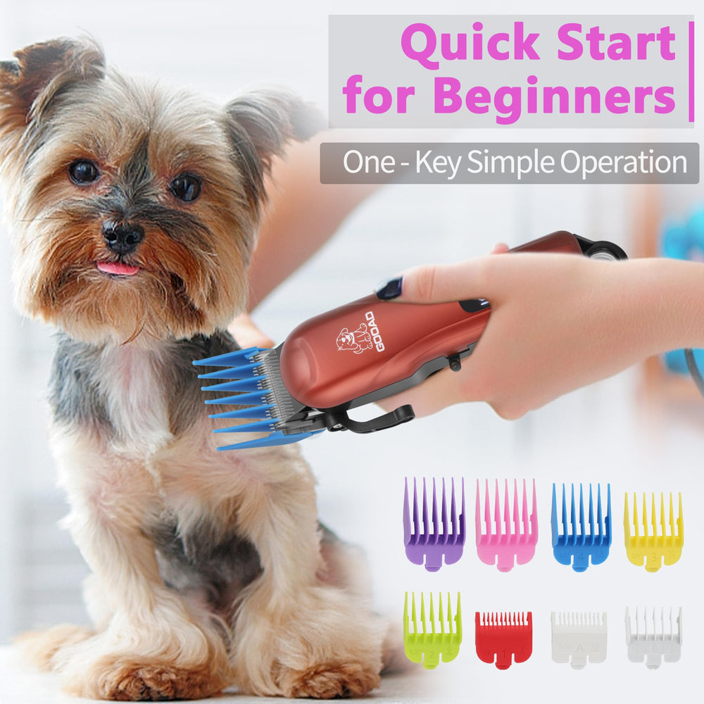 Gooad paw trimmer heads enable precise trimming around paws