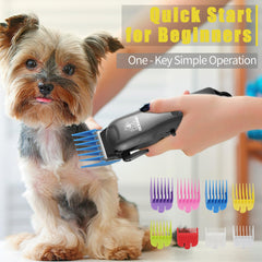 Gooad paw trimmer heads provide precise trimming around paws and nails.