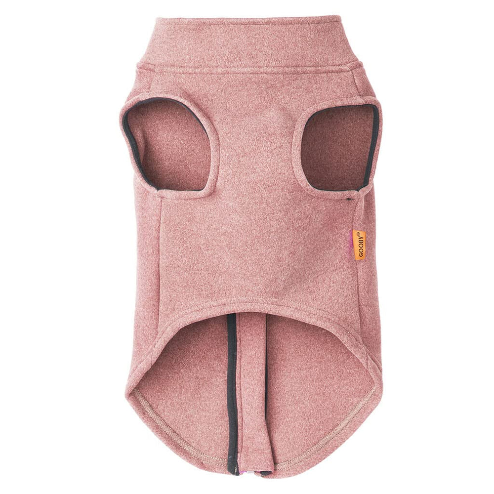 Gooby pink color option offers style and warmth for outings