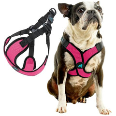 Gooby Comfort X Step in Lite Harness mesh panels promote airflow and quick-dry comfort.