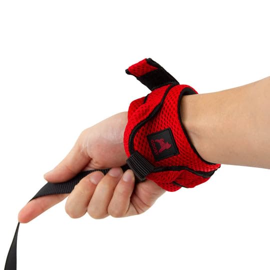 Gooby easy fastener hook-and-loop design for quick access before walks