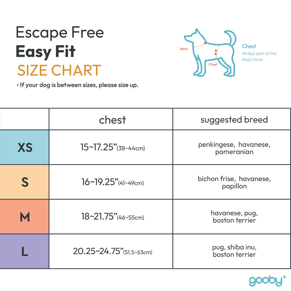 Gooby Step-in design pink harness demonstrates easy on/off for quick outings