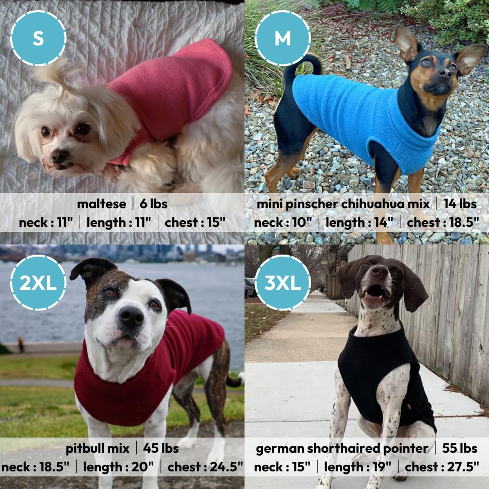 Gooby Stretch Fleece Vest design highlights easy-on-off for busy mornings