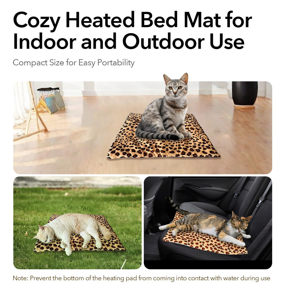 GooCare pad with three temperature settings adapts to pet comfort needs.