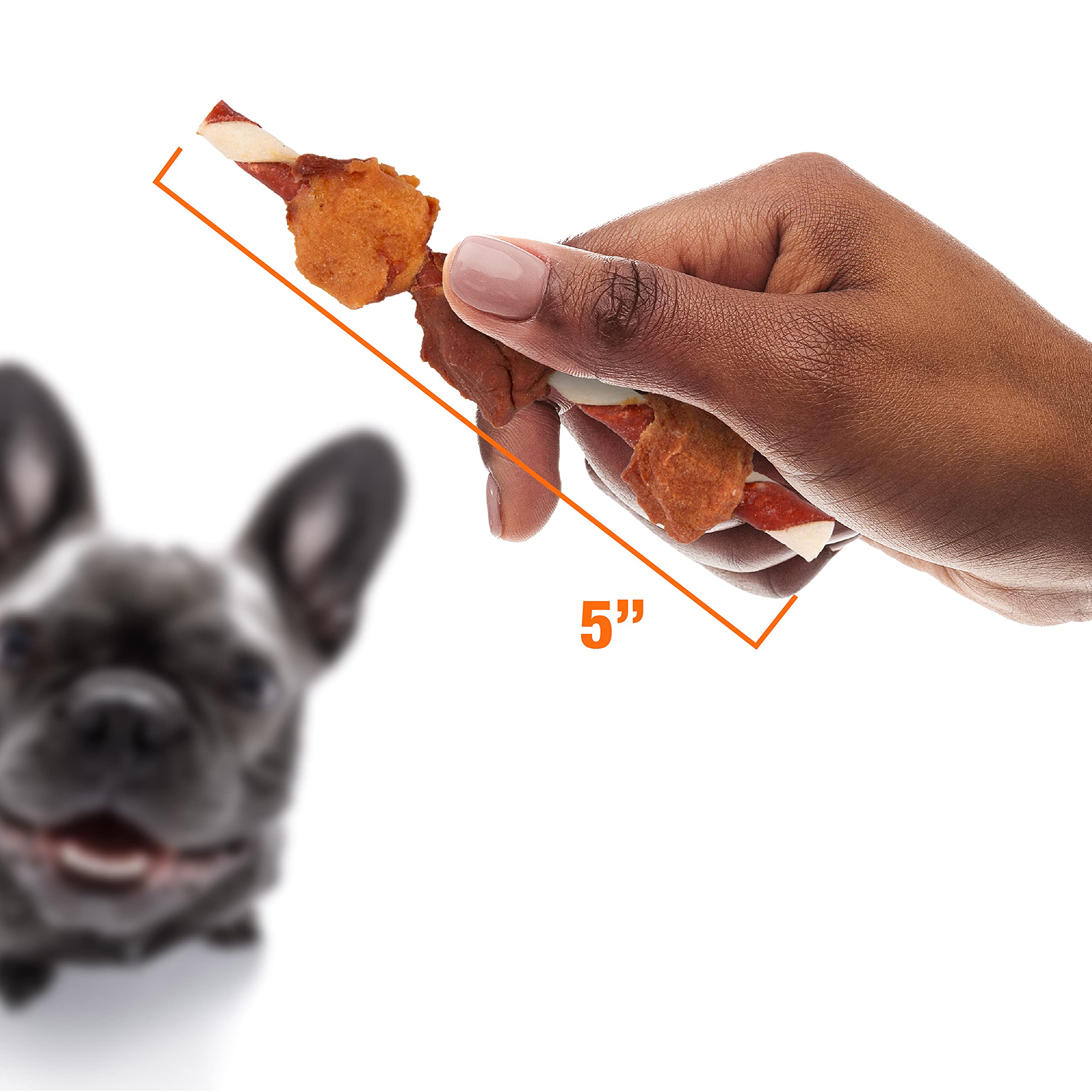Good 'n' Fun Triple Flavor Kabobs display with variety to tempt dogs
