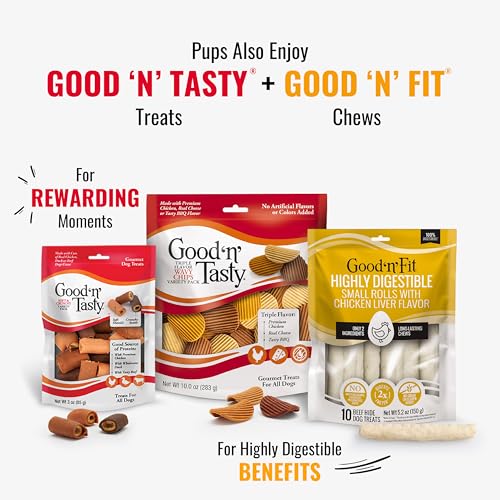 Good 'n' Fun triple flavor kabobs family-favorite treat for dogs