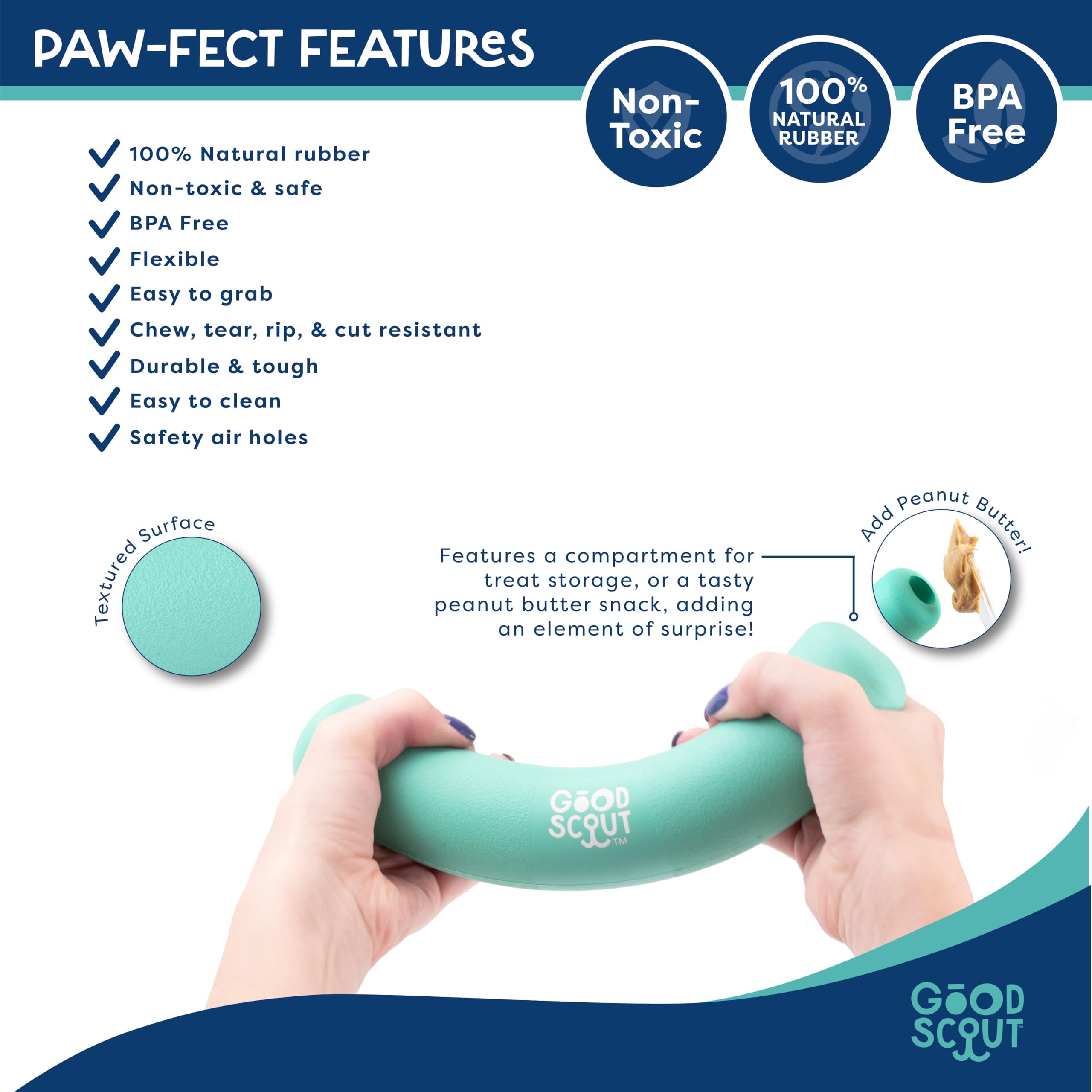 Good Scout Chew Stick outdoor durability for sunny play and weather