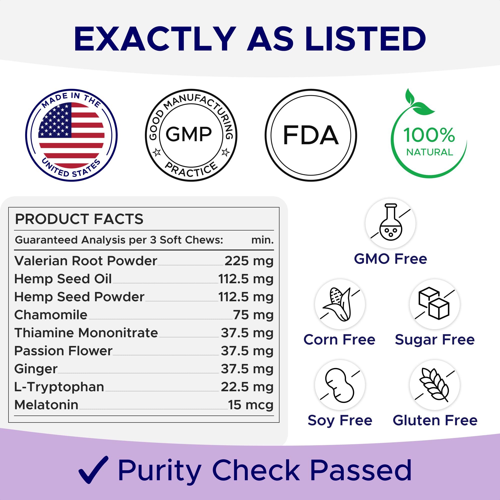 GOODGROWLIES Advanced Calming Chews calm a dog during fireworks or thunderstorms.
