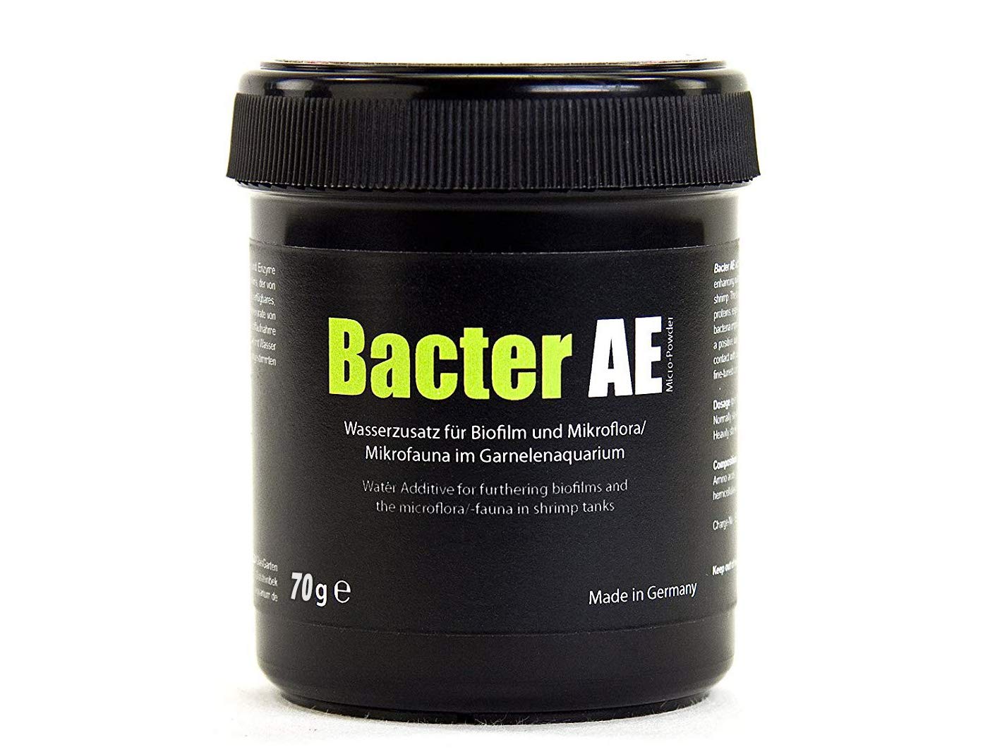 GOODGROWLIES GlasGarten Bacter AE shrimp survival demo with baby shrimplets in a nano tank.