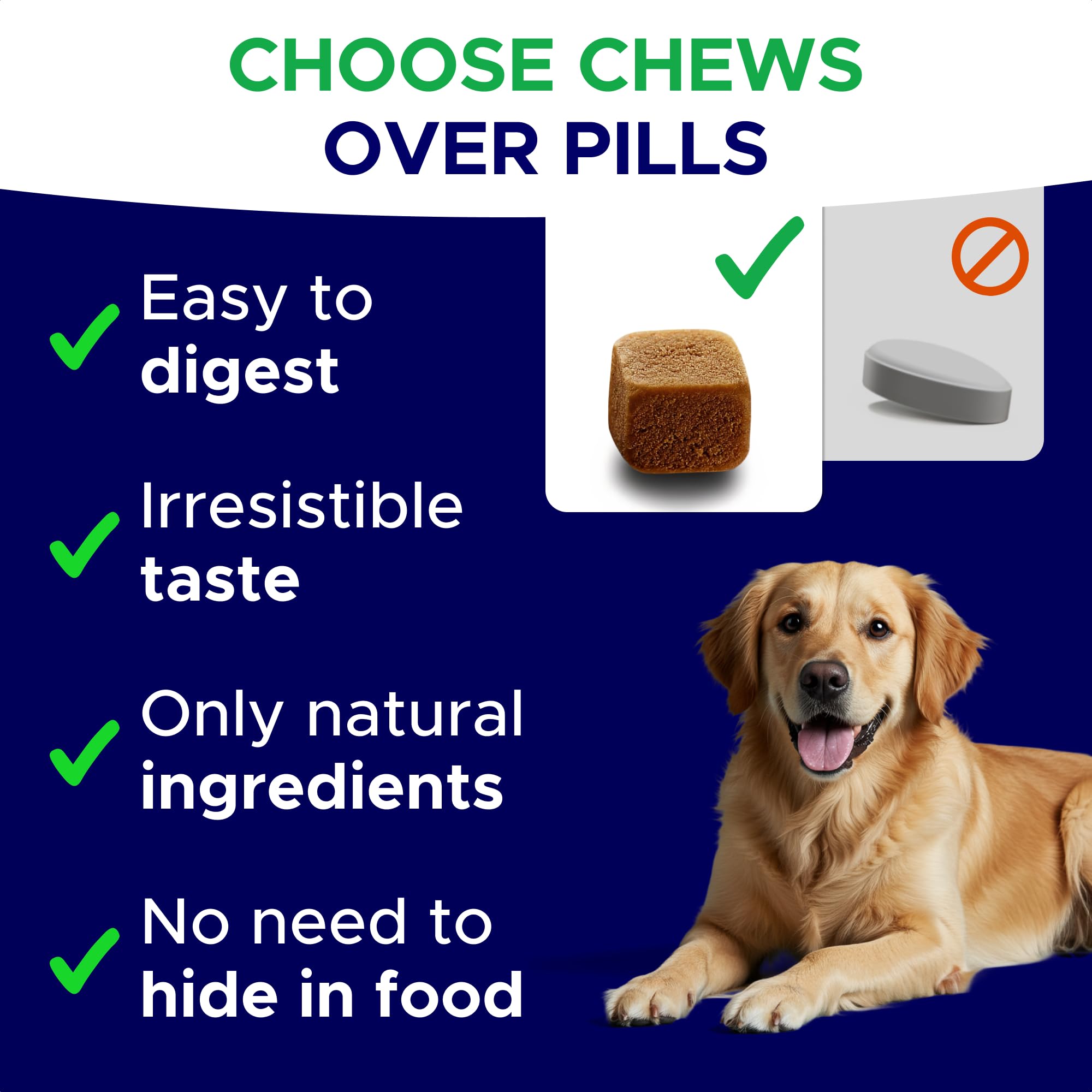 GOODGROWLIES melatonin dog-chews close-up texture for chewable calm