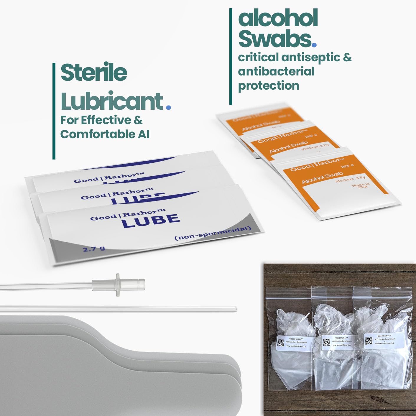 Good|Harbor 10ml Luer syringe for accurate dosing and transfer