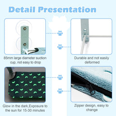 Goodhipi 88mm suction cups provide durable, secure wall mounting.