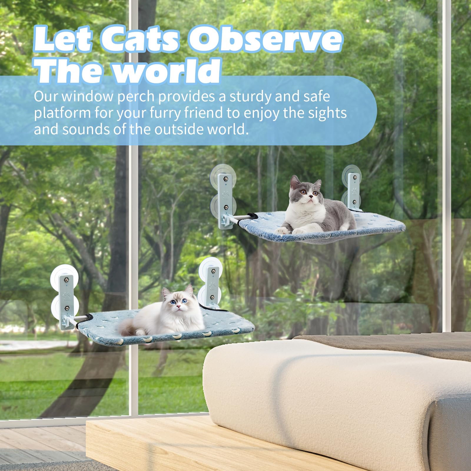Goodhipi perfect gift idea for cat lovers and windowside lounging.