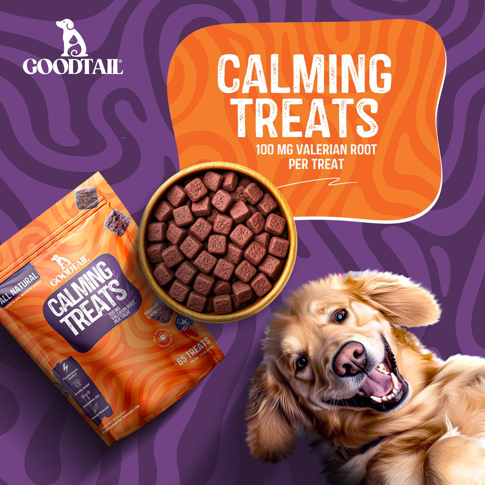 GOODTAIL calming treats for dog and cat snack on the go