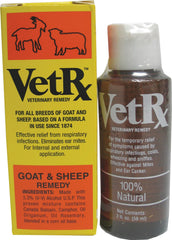 Goodwinol Vetrx Remedio para cabras y ovejas, uso para cuidado general diario