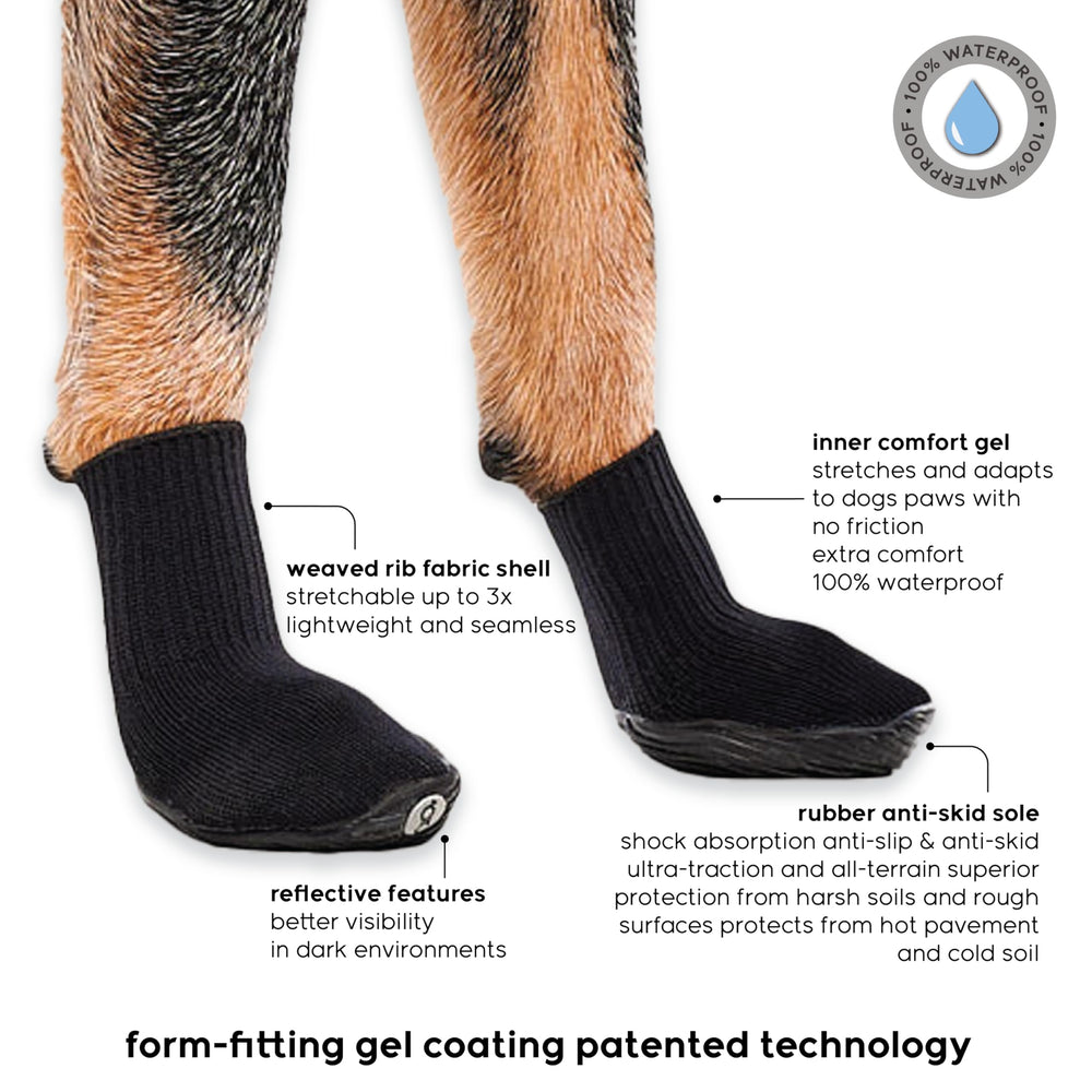 GOO EEZ Ultras Dog Boots XXS side view, high-performance materials for comfort during adventures.