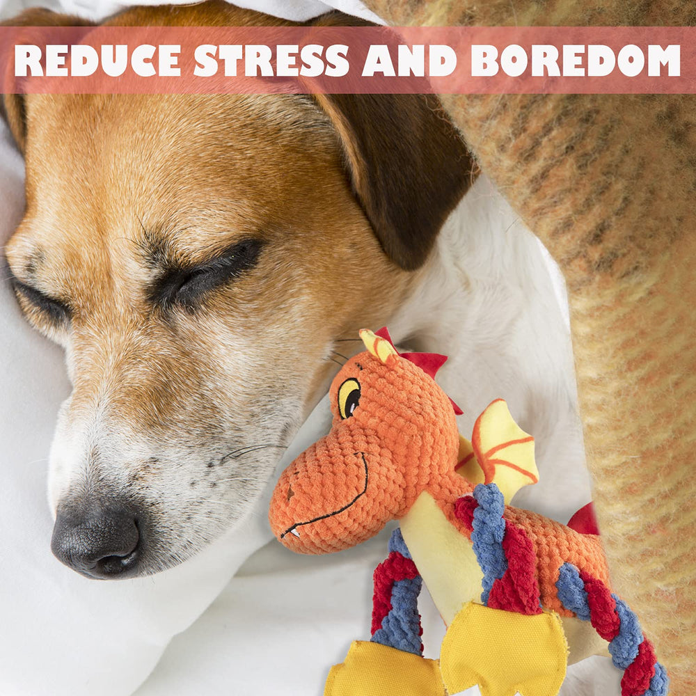 GOOLA durable fabric chew toy is machine washable for easy cleaning after playtime