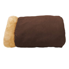 GOOPAWS burrow bed side-entry demonstrates easy access for pets to retreat