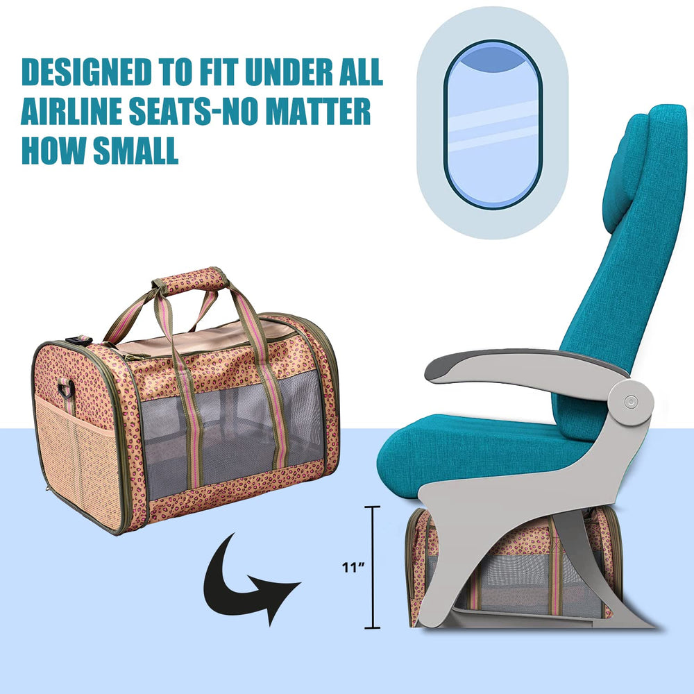 GOOPAWS durable material with removable pad for pet comfort during trips.