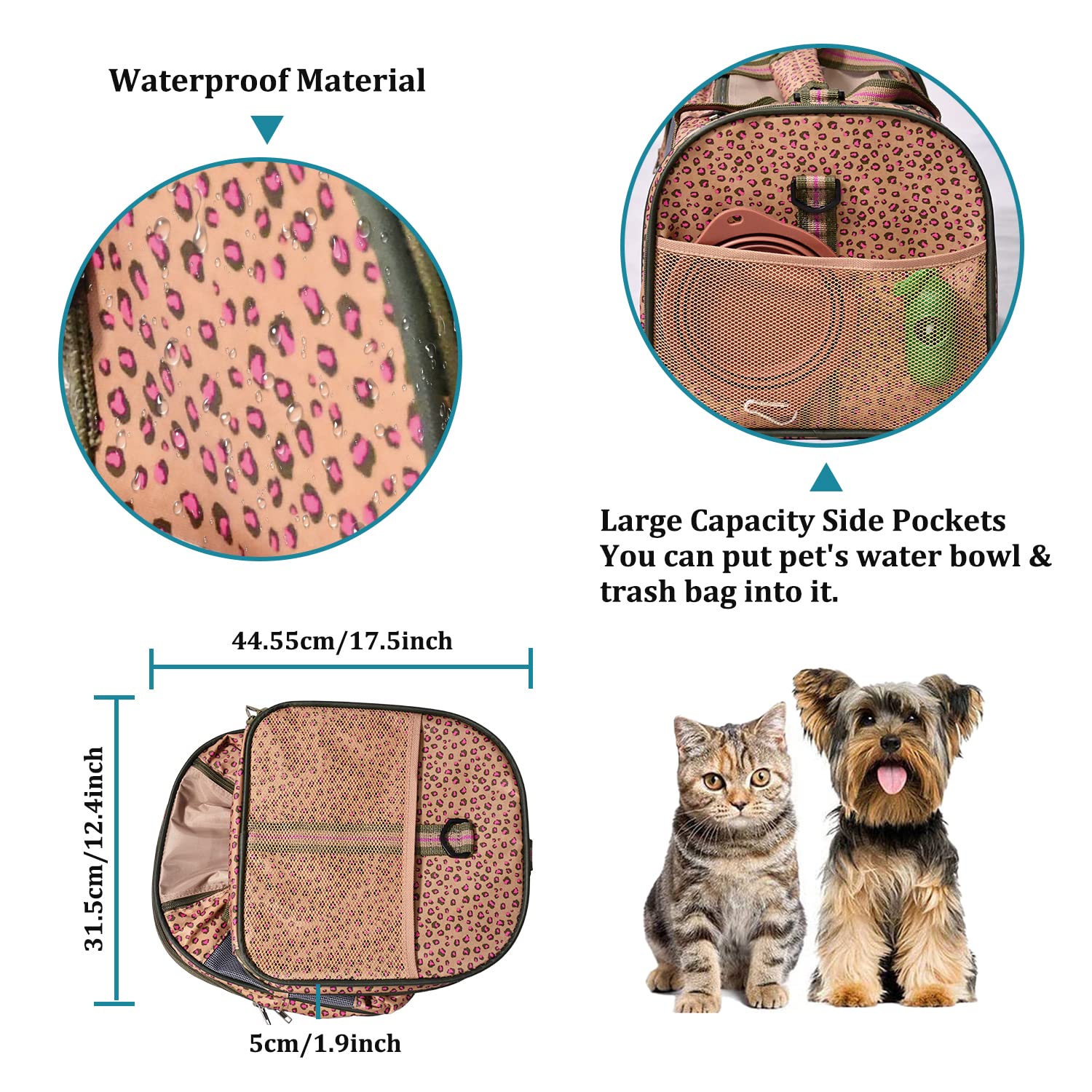 GOOPAWS safety belt strap used to secure carrier in car travel and luggage.