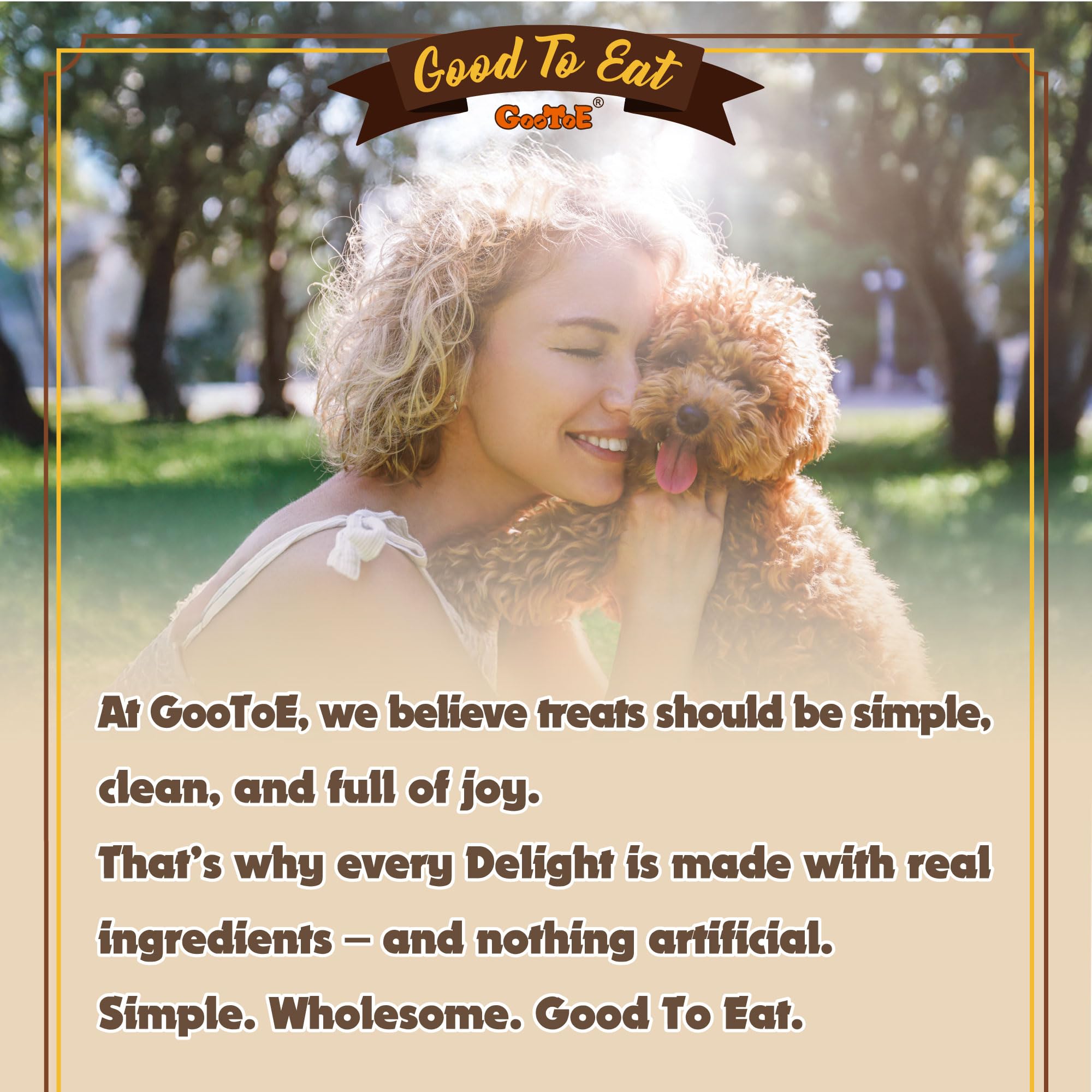 Gootoe buffalo treats served as a tasty dog snack during walks.