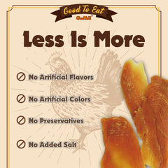 Gootoe chicken jerky ingredients detail simple, natural components for clean treats