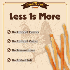 Gootoe Soft Chicken Sticks slow roasted in small batches for rich aroma.