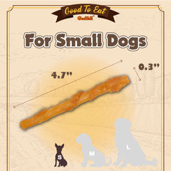 Gootoe Turkey Tendons closeup—single-ingredient hypoallergenic chew.