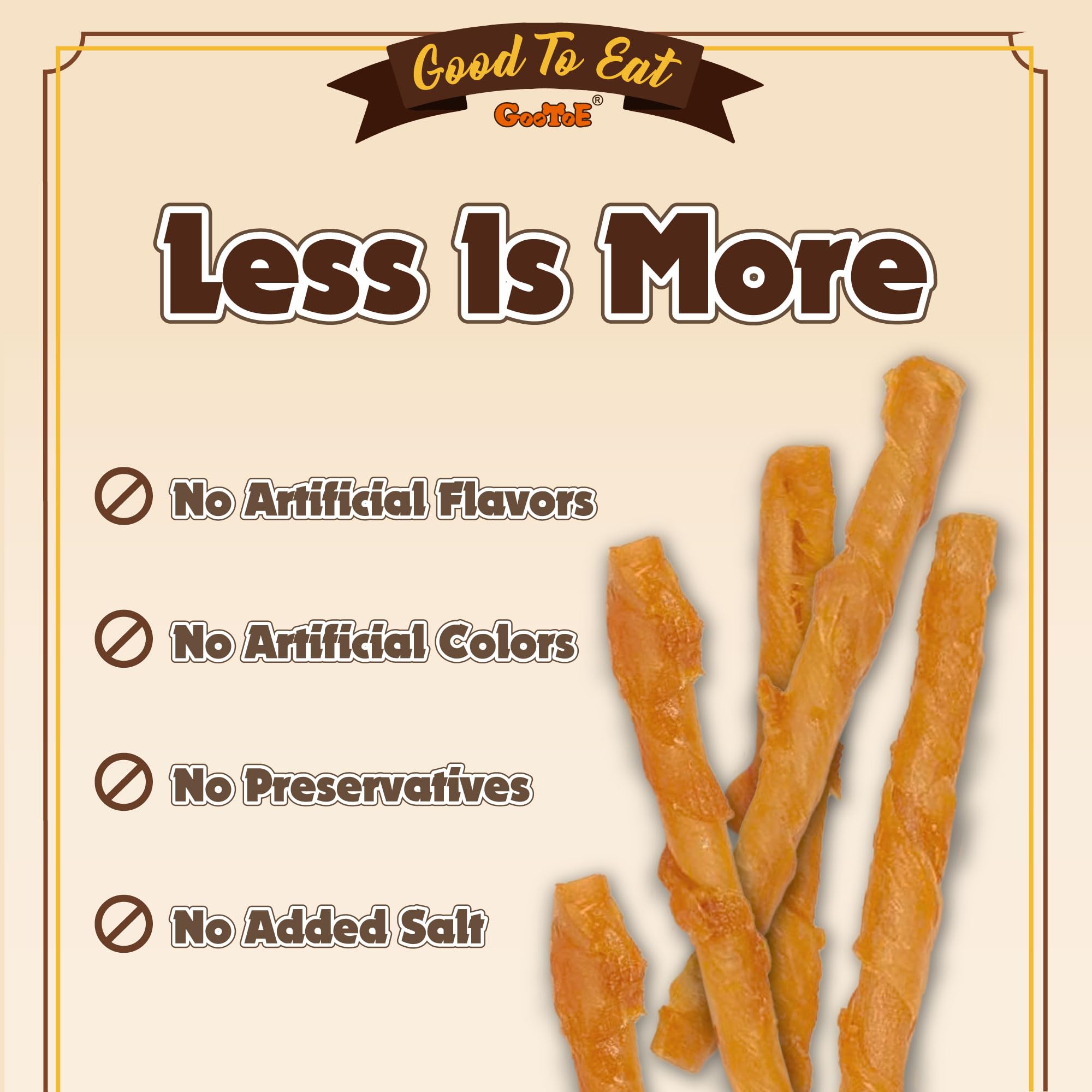 Gootoe Turkey Tendons USA-sourced label—quality ingredients from USA farms.