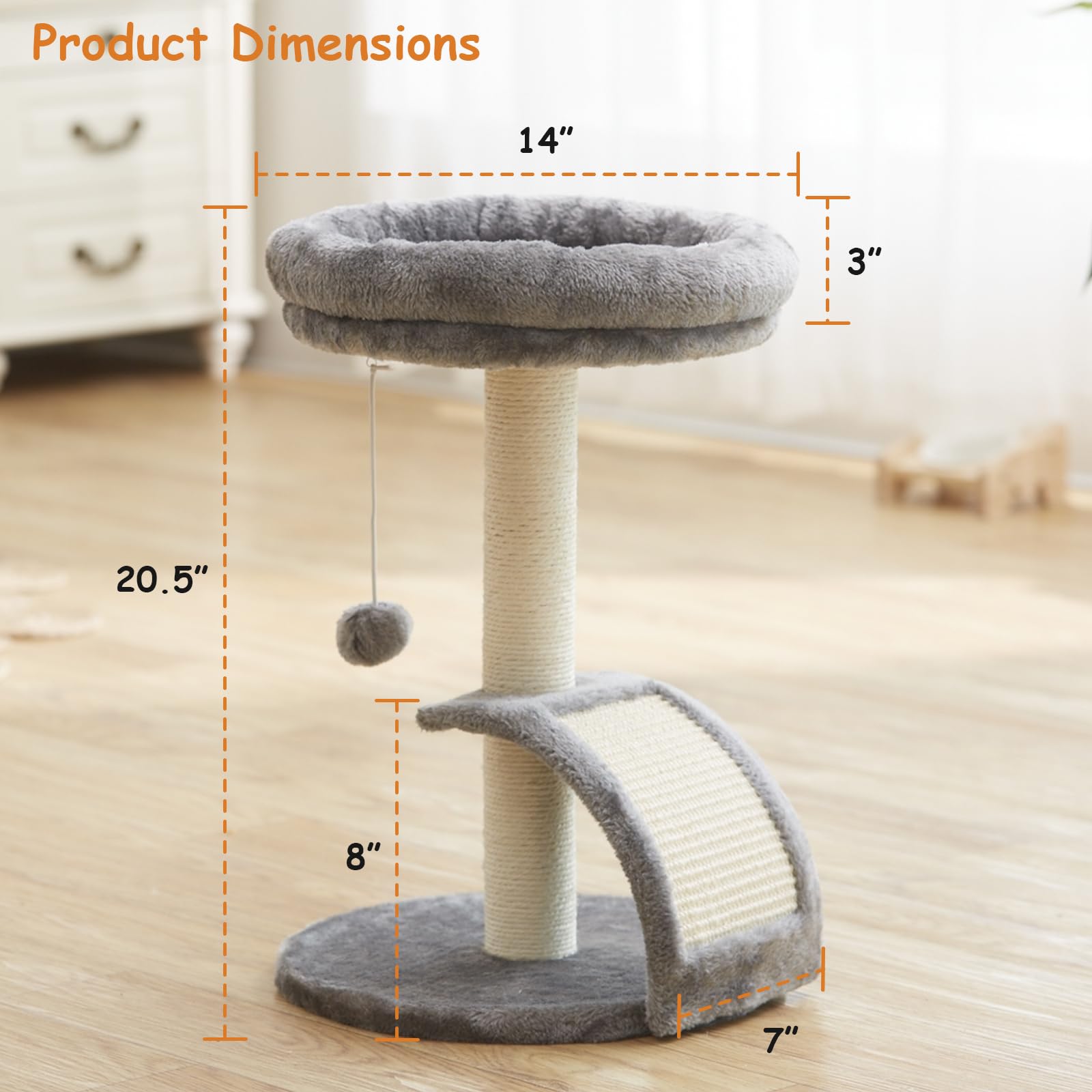 Goozii cat tree assembly instructions and hardware for quick setup