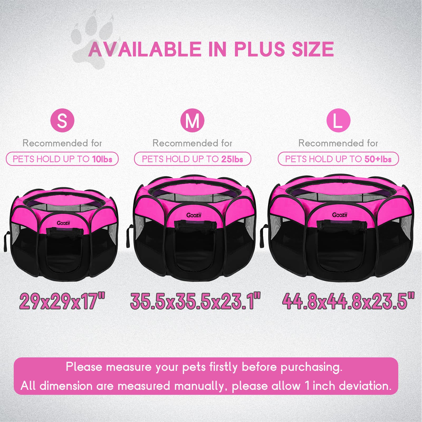 Goozii playpen folded compact demonstrates quick travel-ready setup on trips