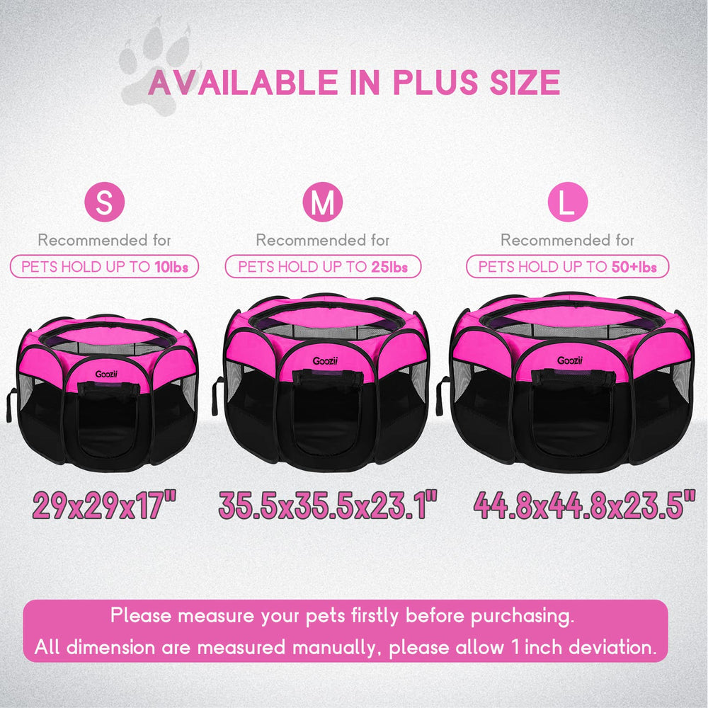 Goozii playpen folded compact demonstrates quick travel-ready setup on trips