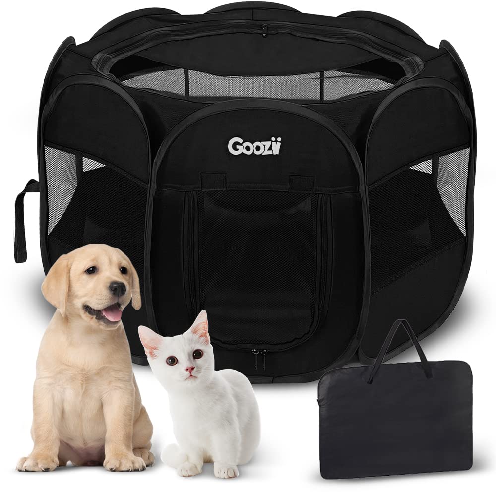 Goozii Puppy Playpen Spacious interior for small dogs, creating a safe play space.